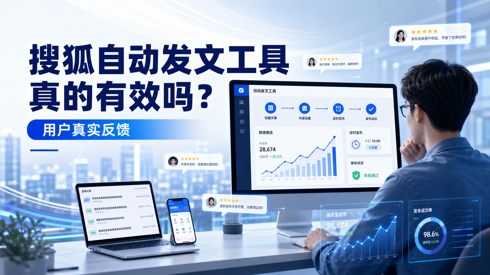 搜狐自动发文工具真的有效吗？赣州用户的真实反馈